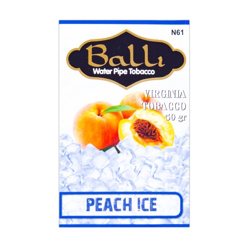 Табак Balli Peach Ice (Персик Лед) - 50 грамм