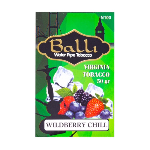 Табак Balli Wildberry Chill (Ягодный Чилл) - 50 грамм