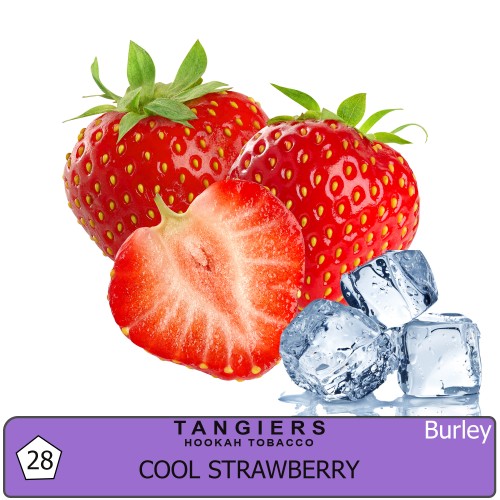 Табак Tangiers Burley Cool Strawberry (Прохладная Клубника) - 250 грамм