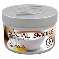 Табак Social Smoke Ginger Tea (Имбирный Чай) - 100 грамм