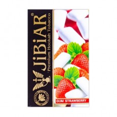 Табак Jibiar Gum Strawberry (Жвачка Клубника) - 50 грамм (Фасовка)